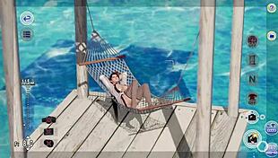 doaxvv momiji in close up nude scene