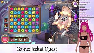 vtuber lewdneko plays isekai quest part 2