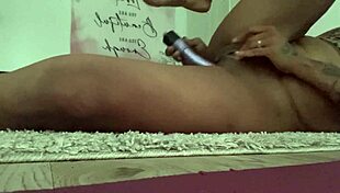 Bobbi Jo88 performs solo masturbation with shaved pussy in pov shots