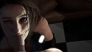 Nakamura parodying Jill Valentine’s interrogation scene in Resident Evil by niisath
