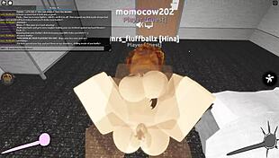 ride that monster cock in doggystyle, you whore!