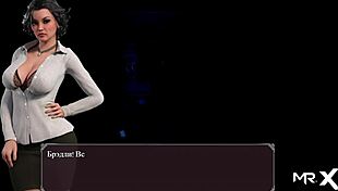 In the lust epidemic game, she gets insertion in pussy and cum on tits