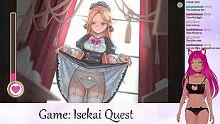 vtuber lewdneko plays isekai quest part 2