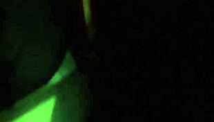 Chava's Intense Amateur Fuck in Front of Mirror in Black Dress