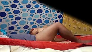 spying on sexy latina model alexia riding in mexico