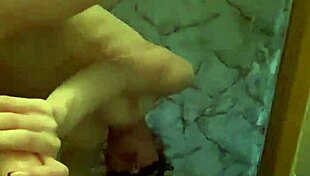 has a wild orgasm when fucking herself in the pussy and mouth with tits big tits ass masturbation big ass.