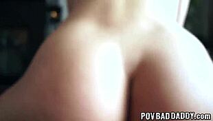 Pov Banged Stepdaughter Loves Riding Cock Group Blowjob Cute Petite Missionary Jizz