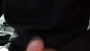 Gay Hunk Strokes Monster Cock In Homemade Mature Session!