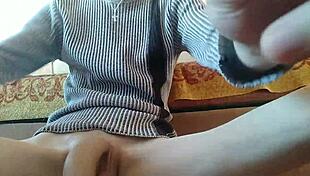 Young Gay Student Guy Fingering A Big Dick After Studying