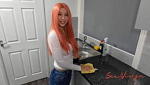 dumb maid must make me cum now!