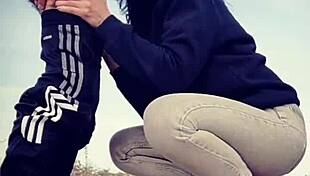 Blowjob and doggy style on the road stirs deep emotions.