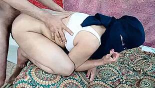 i love anal sex when my indian muslim wife wears arabic hijab hardcore anal fucking in doggystyle