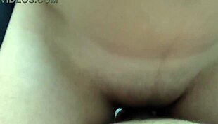 Beautiful girlfriend rides dick and rubs tits to make me cum fast