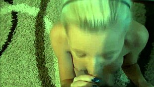 blonde cutie gives amateur blowjob with handjob 😘