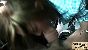 Gina Devine’s amazing teen 18+ pussy caught in outdoor pickup.