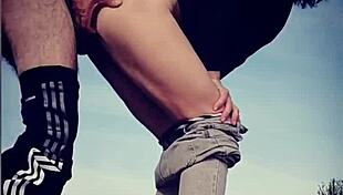 Blowjob and doggy style on the road stirs deep emotions.