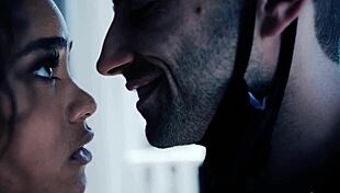 scarlit scandal, busty ebony teen 18+, bent over for bwc fucking in quarantine