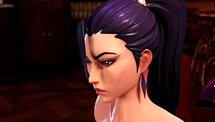 Kaisa enjoys gangbang with deepthroat and anal