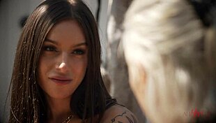 april olsen and kenzie taylor scissor with dildo for old times 😘