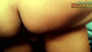 Desperate slut trades sex for taxi fare. Hairy Indian gets hardcore doggystyle in car.