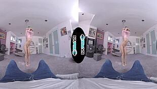 Wild stripper fantasy sex in VR with monster cock