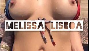 Melissa lisboa takes monster cock creampie