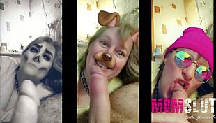 Blonde Mature Feels Young While Sucking Like A Slut