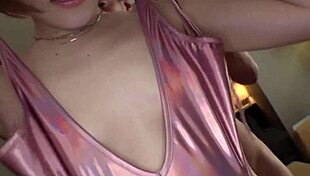 Chi-Chi, a young Japanese amateur, was caught naked in a hotel room romp