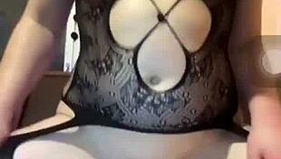 A sexy cam girl says, I'm riding this dildo hard on webcam.