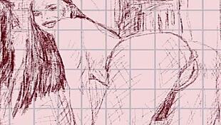 Drawing Exuberant Milf Hentai Anime Just For You 😊