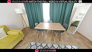 Hot Brunette Frida Moans In VR Sex