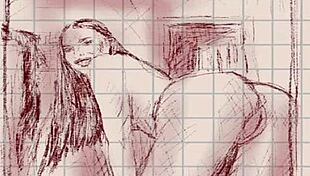 Drawing Exuberant Milf Hentai Anime Just For You 😊