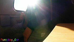 Homosexual random sex turns into massive train ejaculation