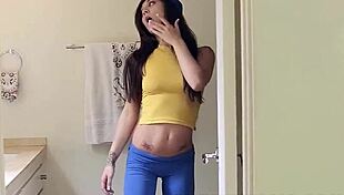 cheating bf gets insulted by gf with brunette tits