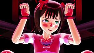 Haruka feels intense pleasure in this 3D anime hentai