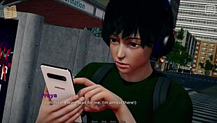 My bully is my lover in this erotic game