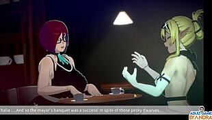 Emma's first orc massage in hentai parlor