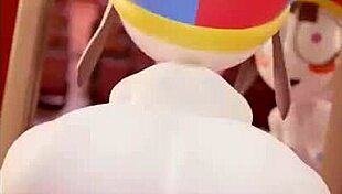 Amazing digital circus clown compilation