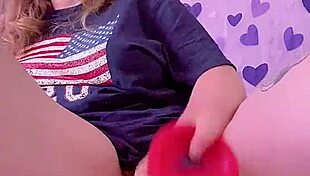 Hot Girl Fucks Herself With A Big Horse Dildo And Squirts!