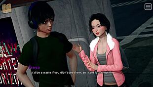 My bully is my lover in this erotic game