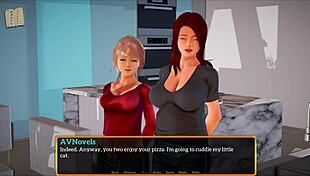 I explore my new stepfamily in this game adventure