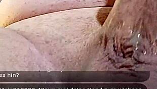 Young Guy Jerks Cock on Webcam with Toy