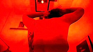 halloween witch teases with big tits