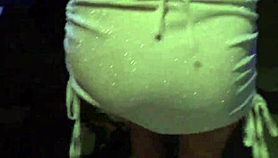 Young Girl Showing Off Exhibitionism