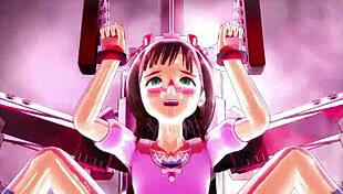 Haruka feels intense pleasure in this 3D anime hentai