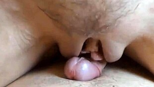 Fat guy pumps hard cock into tight hole. Moaning fills the room with raw taboo energy.
