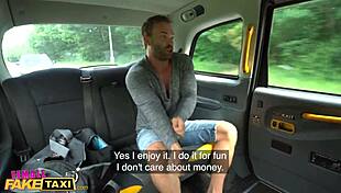 So, Billie Star in female fake taxi got her wicked way with a male stripper today.