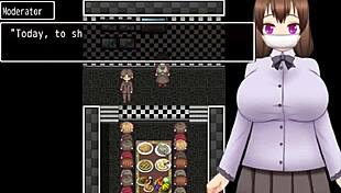 Chisato-chan gets bound in a web chat game for bondage and creampie fun.