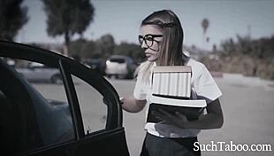 The nerds rock with double penetration action