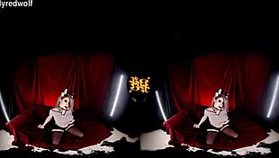 Helluva Boss VR Test Experience with Anime Cosplay and Kinky Elements